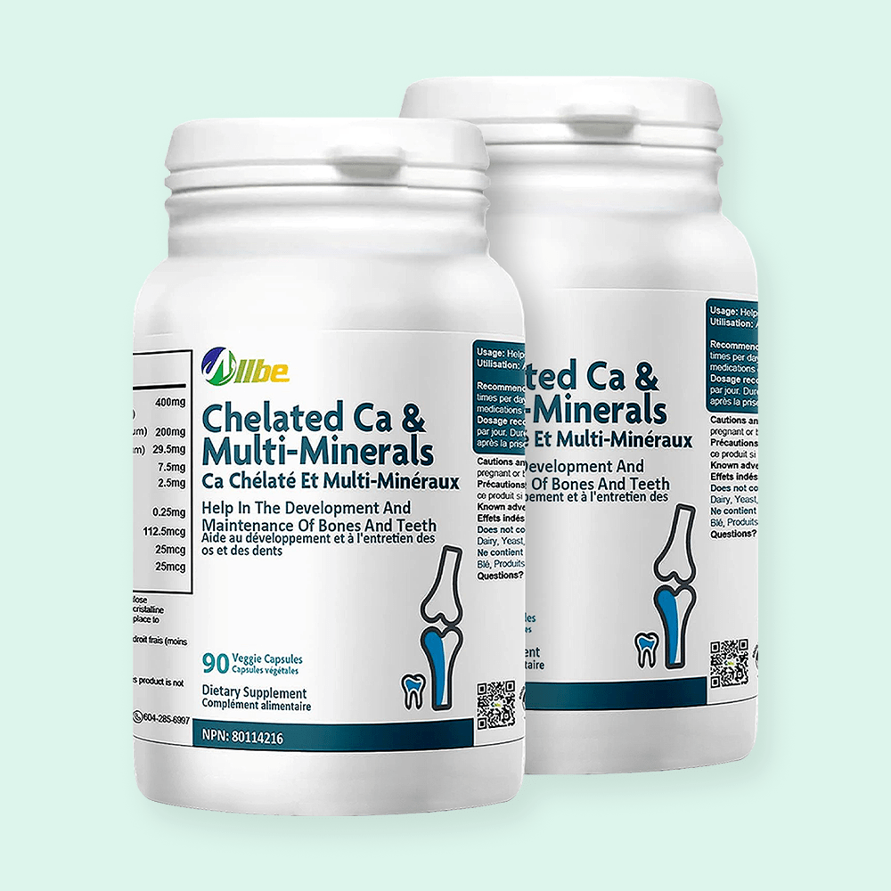 Chelated Ca & Multi-Minerals 90 Capsules