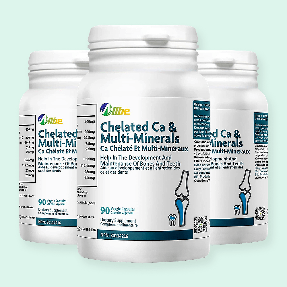 Chelated Ca & Multi-Minerals 90 Capsules
