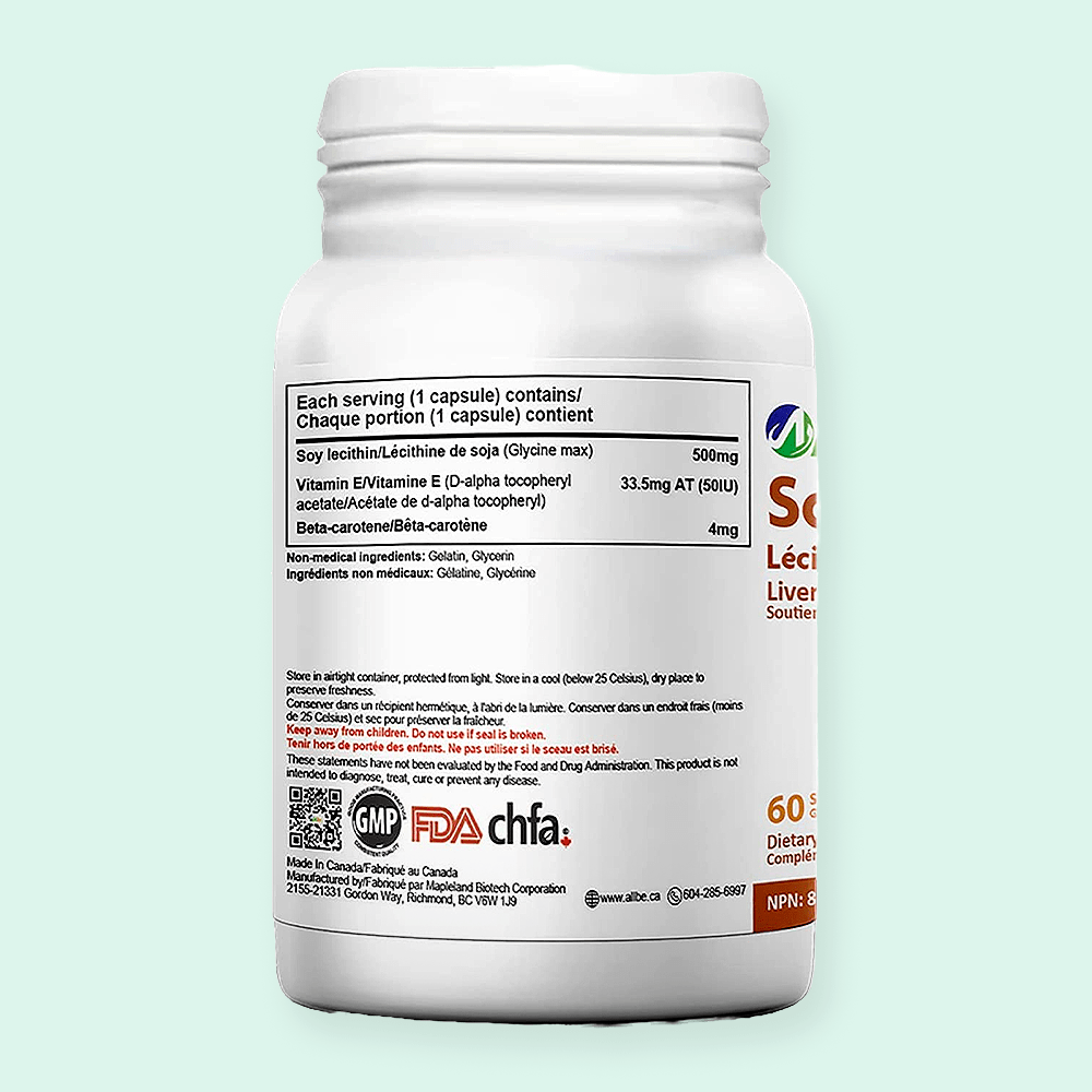 Soy Lecithin 60 Softgels