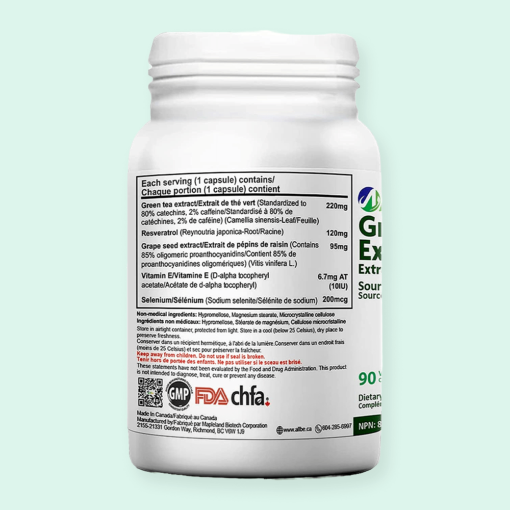 Green Tea Extract 90 Capsules