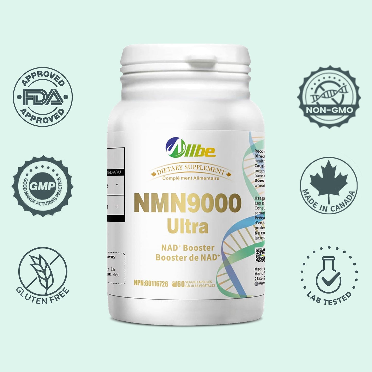 NMN 9000 Ultra 60 Capsules