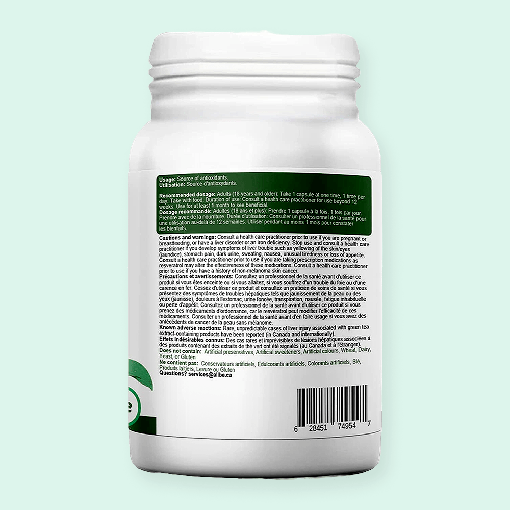 Green Tea Extract 90 Capsules